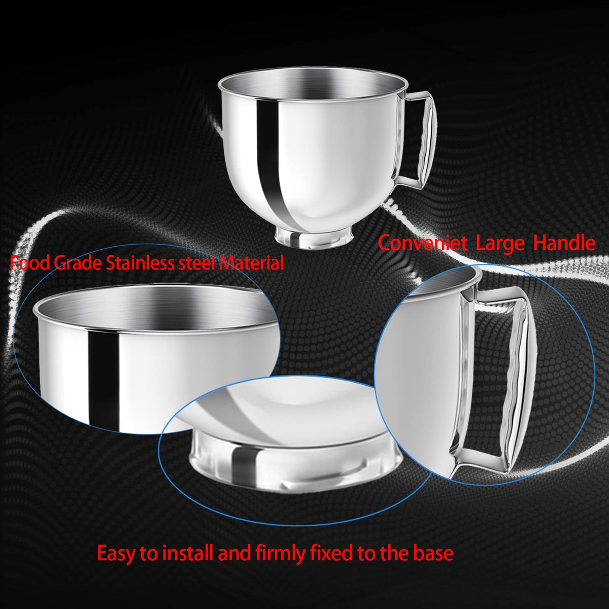 Dishwasher-safe design speeds cleanup after busy baking sessions