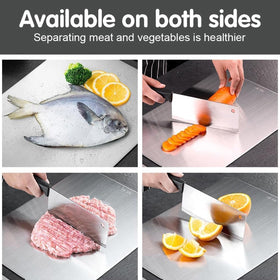 ERRECI titanium cutting board set dishwasher-safe for easy cleaning
