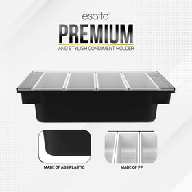 Esatto heavy-duty muddler made from food-safe ABS plastic.