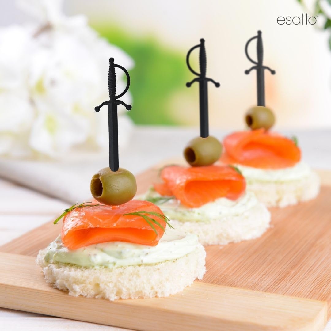 Esatto party skewers sword set ideal for entertaining.