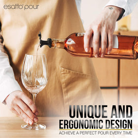 Esatto hygienic sealing keeps bottles clean and protected.