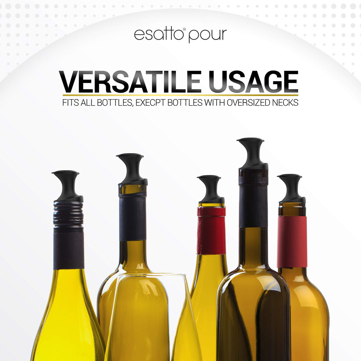 Esatto precision pouring reduces spills during peak hours.