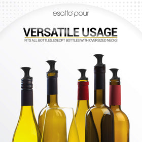 Esatto precision pouring reduces spills during peak hours.