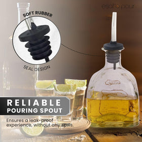 Esatto pour spouts deliver smooth, clog-free pouring for busy bars