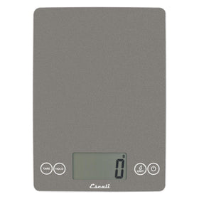 Escali Arti glass kitchen scale display delivers crisp readings for precise ingredient weighing