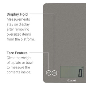Escali Arti touch-sensitive controls keep the surface smooth and easy to wipe