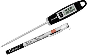 Escali DH1 with extended probe for quick, accurate readings during cooking.