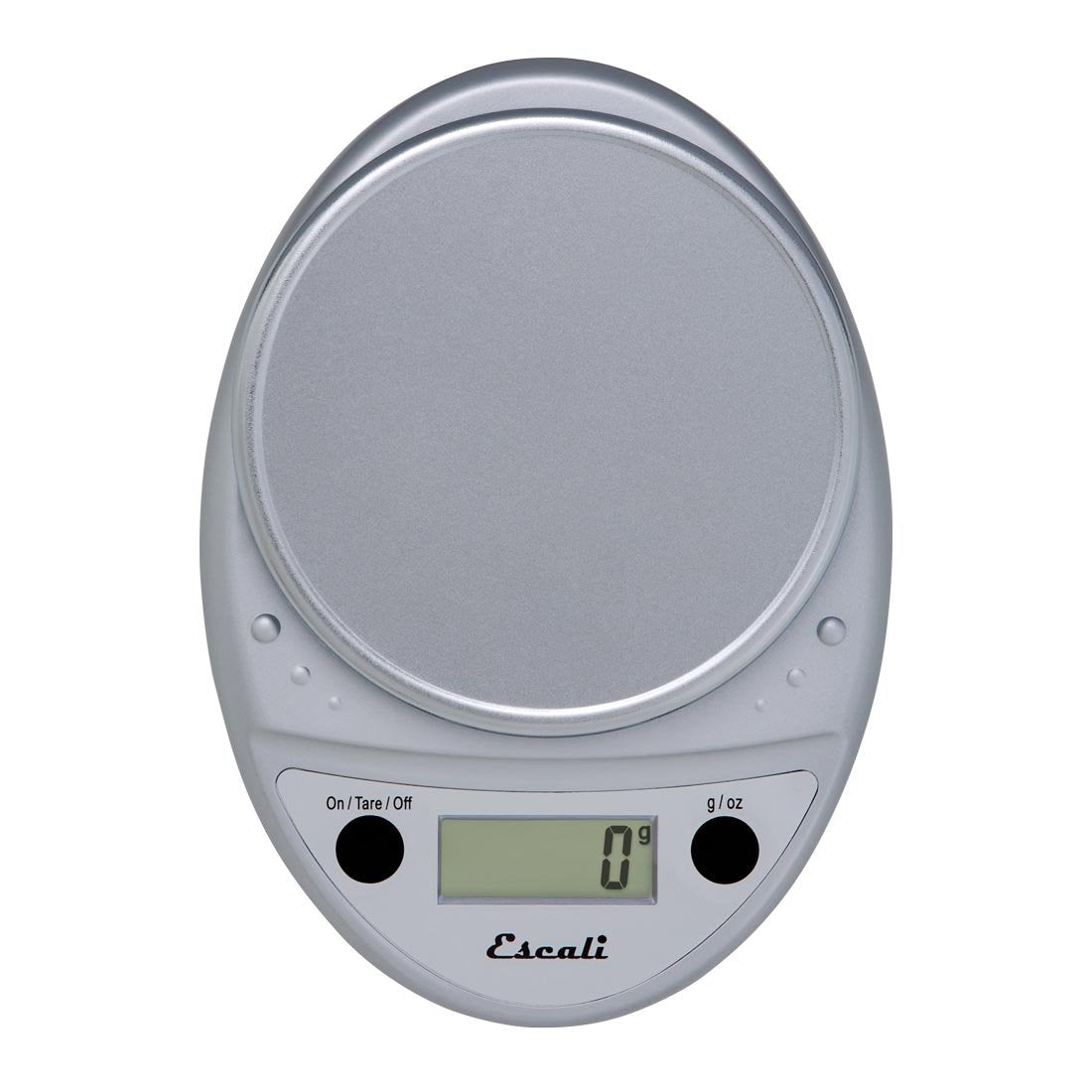 Escali Primo digital scale sealed panel protects controls during cooking