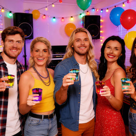Esdabem bars and nightlife LED shot glasses energize celebrations