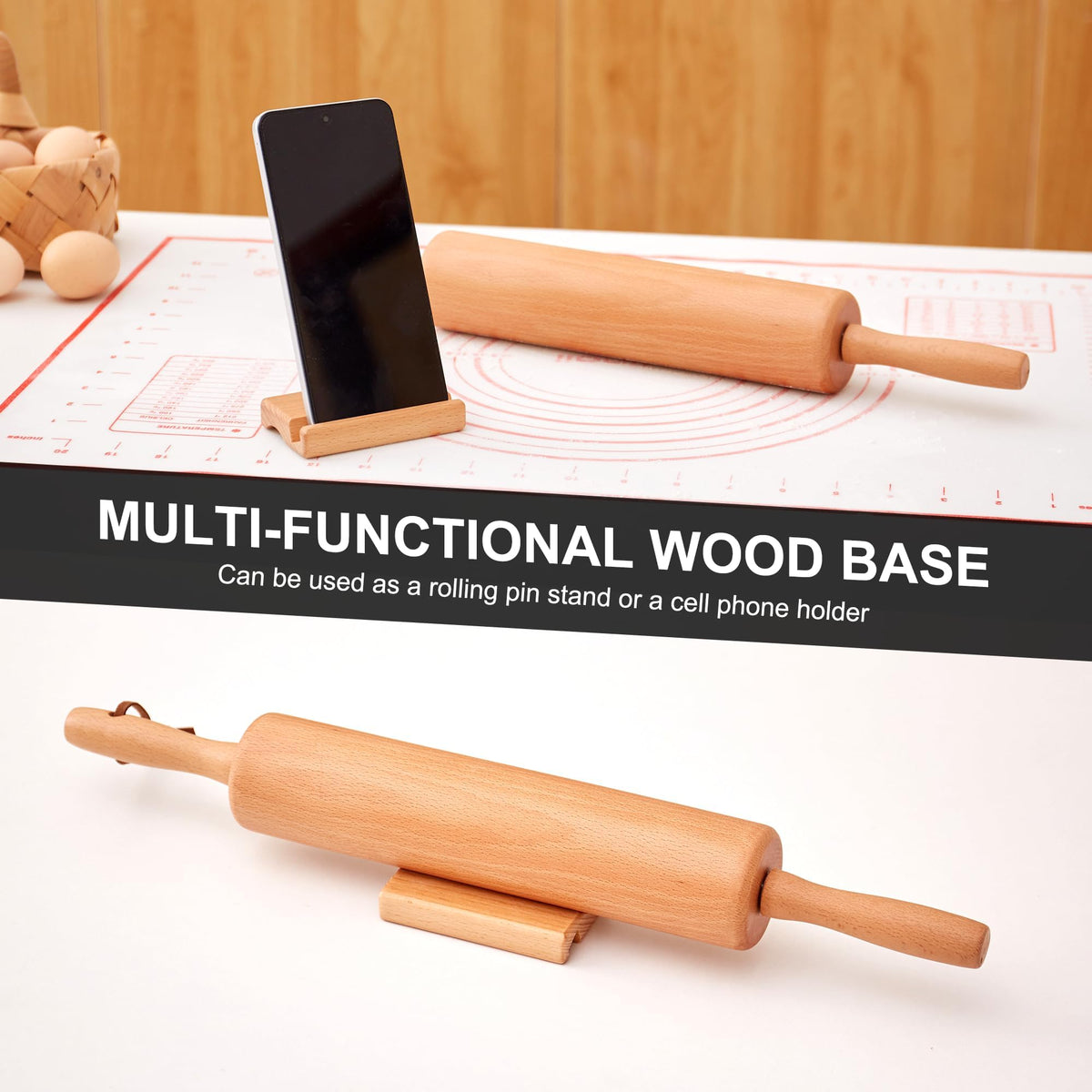 Close-up of ESDOPA handle for comfortable grip and precise control during rolling.
