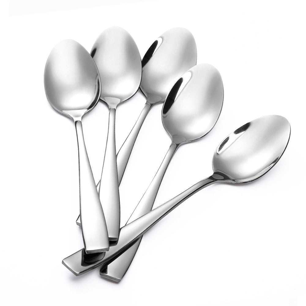 Eslite 12-piece teaspoon set in stainless steel for everyday dining.