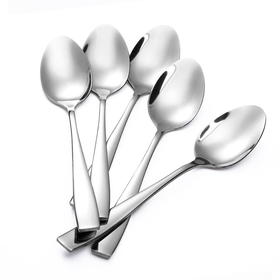 Eslite 12-piece teaspoon set in stainless steel for everyday dining.