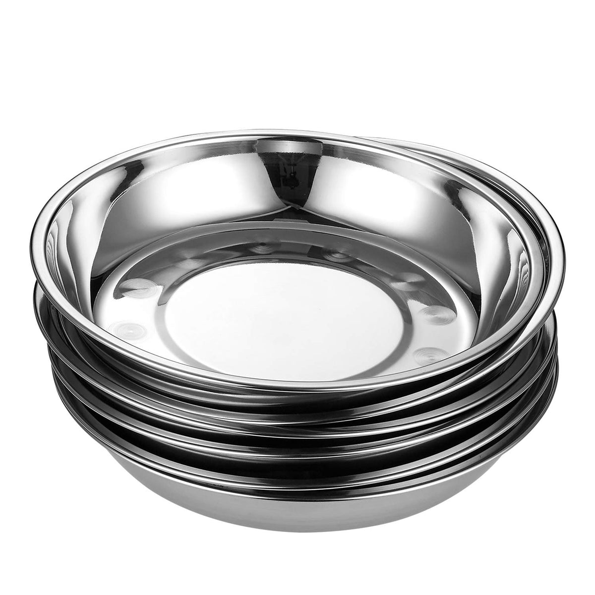 Eslite 6-piece set enhances any table with a sleek mirror shine.