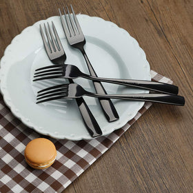 Eslite black forks enhance table presentation and dining ambience.