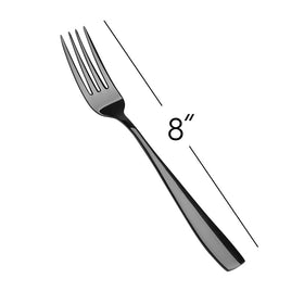 Eslite 12-piece forks are dishwasher safe for easy cleanup.