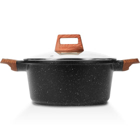 ESLITE LIFE large 5-quart pot ideal for family meals and sauces.
