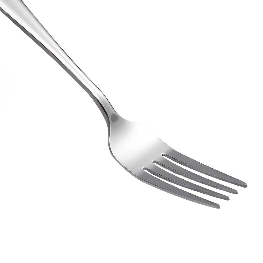 Eslite 8-inch fork with ergonomic handle for comfortable dining.
