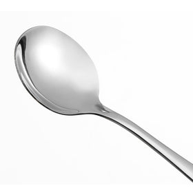 Eslite mirror-finish soup spoons add elegant dining touch.