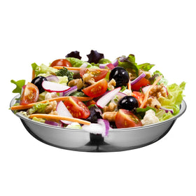 Eslite 9-inch plates suitable for soups, salads, pasta, and steaks.