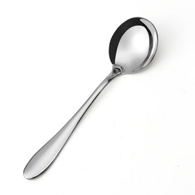 Eslite stainless steel bouillon spoon heavy-duty for broths.