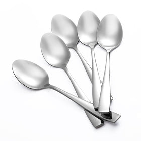 Eslite teaspoon with a durable mirror finish for lasting shine.