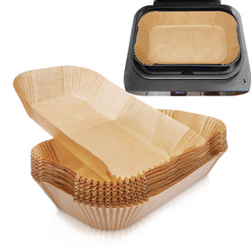 Eslotre rectangular air fryer liner protects Ninja XL basket