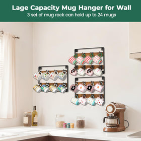 EsLuker.ly space-saving wall display frees counter clutter in busy homes.