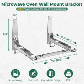 EsLuker.ly adjustable length range spans 11.6 to 22.3 inches for flexible setup