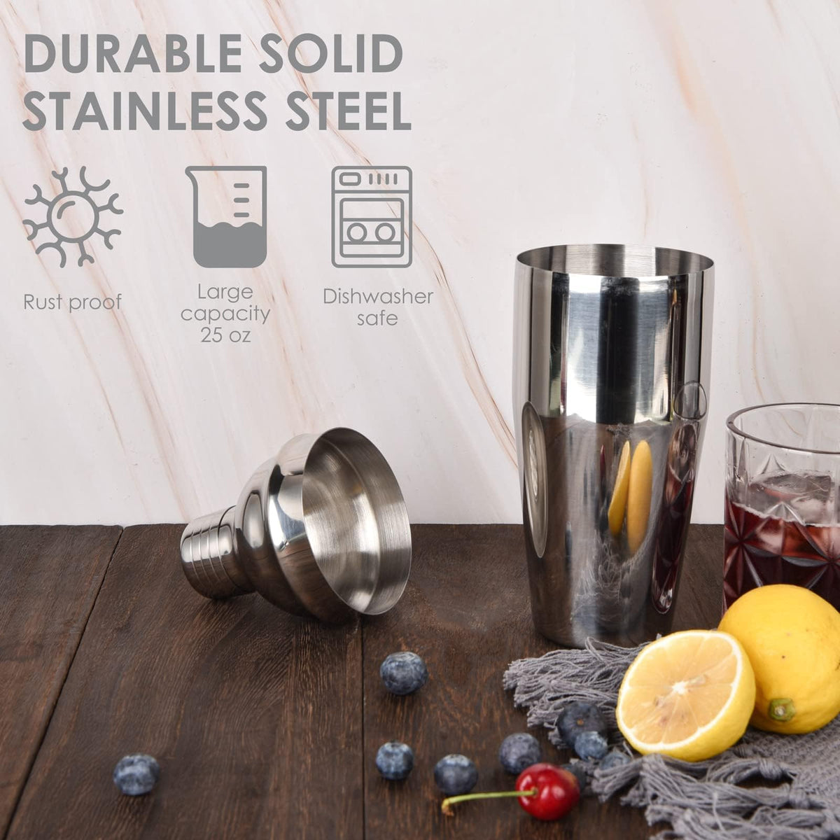 Esmula double jigger 15/30ml for precise pour control in every recipe