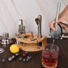 Esmula liquor pourers ensure steady, mess-free pours during busy bartending sessions