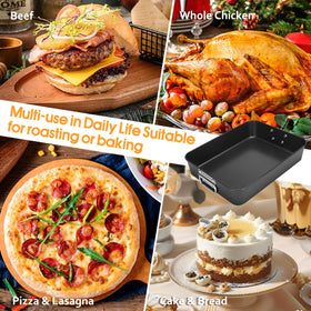 EsOffice lasagna pan dishwasher safe for quick cleanup