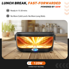 ESOHOT one-point-five-liter stainless steel container for organized, spill-free meals.