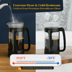 ESPRO Light P3 18oz cup size ideal for single or shared servings