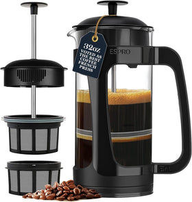ESPRO Light P3 with double microfilter for grit-free coffee in every brew