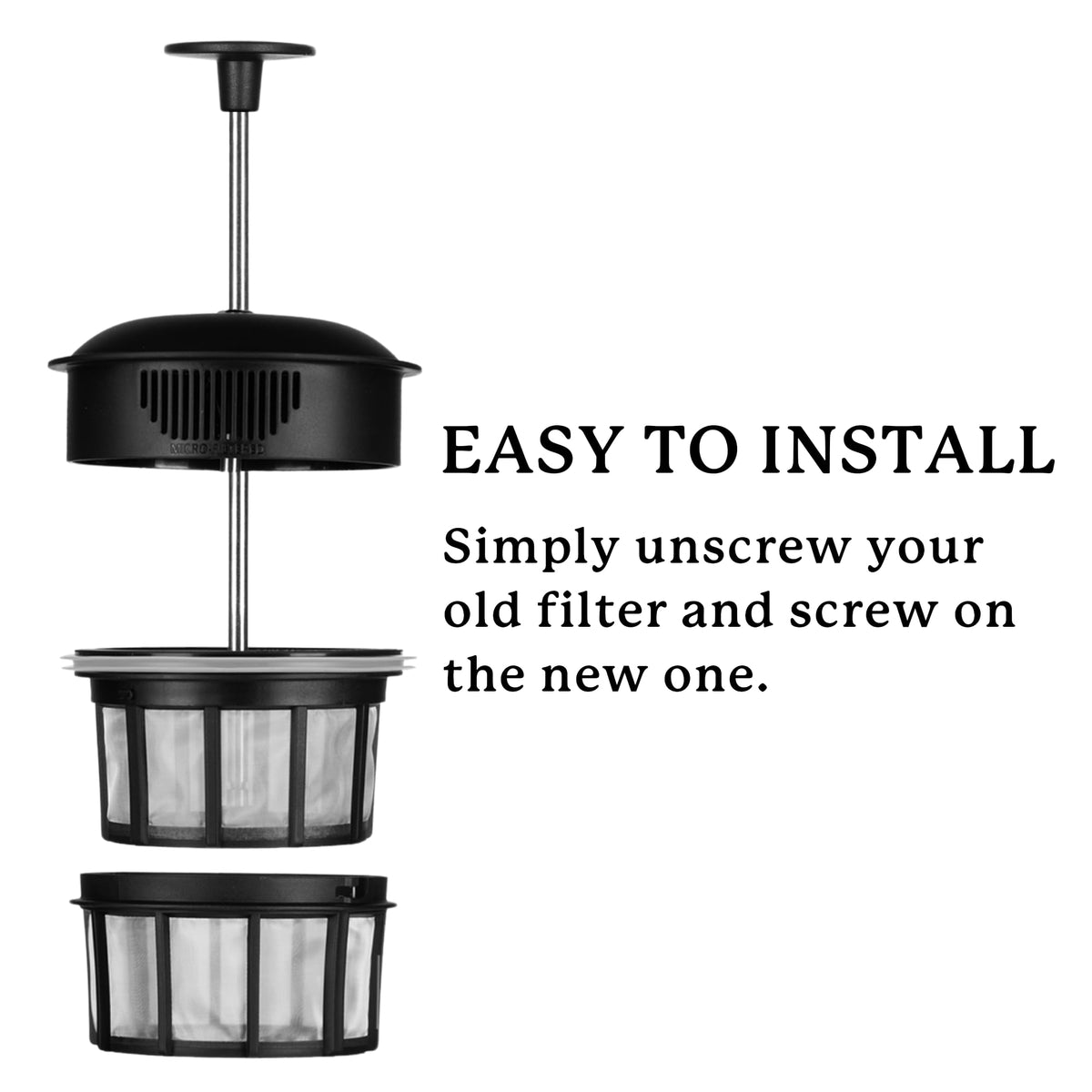 ESPRO P3/P5/P7 compatibility badge highlights easy replacement