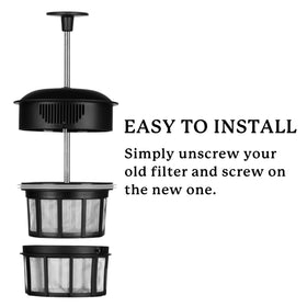 ESPRO P3/P5/P7 compatibility badge highlights easy replacement