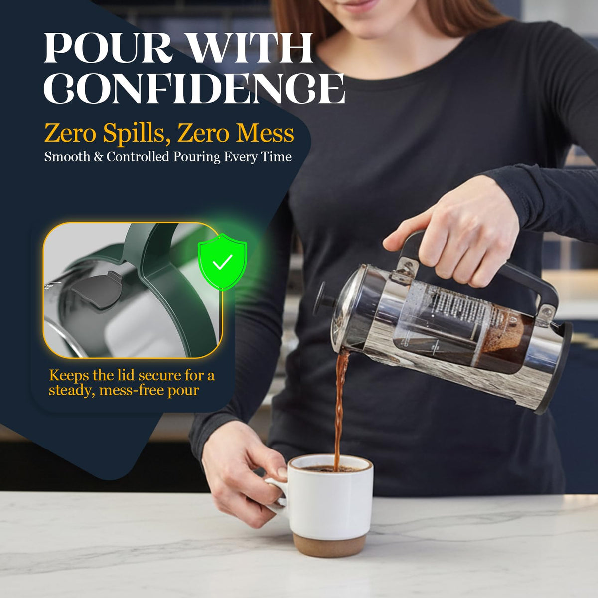 ESPRO Plus P5 360-degree silicone seal ensures secure, consistent extraction