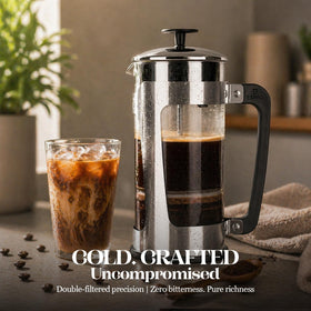 ESPRO Plus P5 heat-resistant borosilicate glass keeps coffee hot