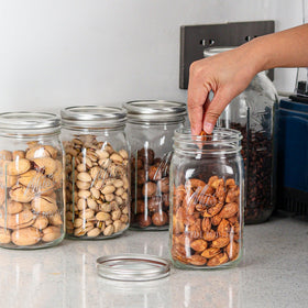 Esrentle 12-pack mason jars ideal for jams sauces and storage