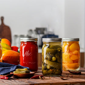 Esrentle two-piece lids seal freshness for canning and fermenting