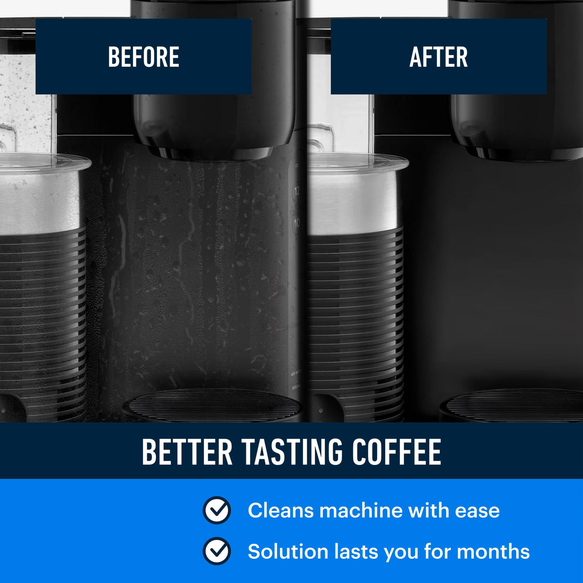 Essential Values aroma preserved coffee after cleaning with this descaler