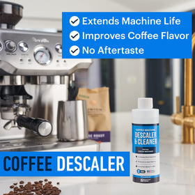 Essential Values 8-uses pack shown as economical descaler for multiple cleanings