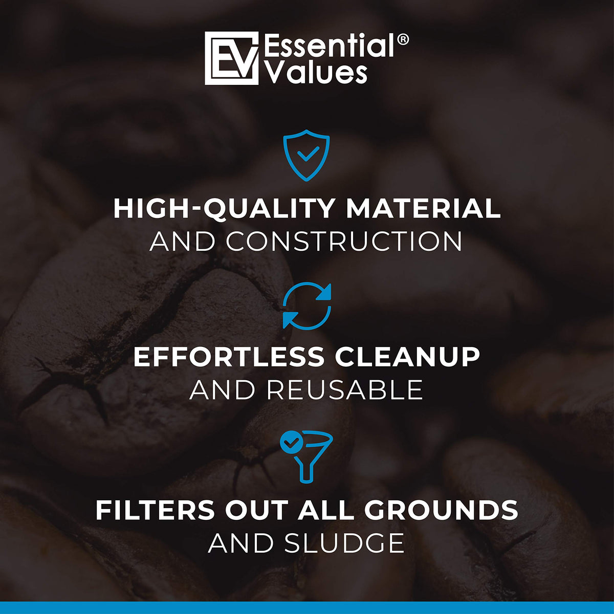 May reduce coffee acidity and bitterness for smoother flavor.