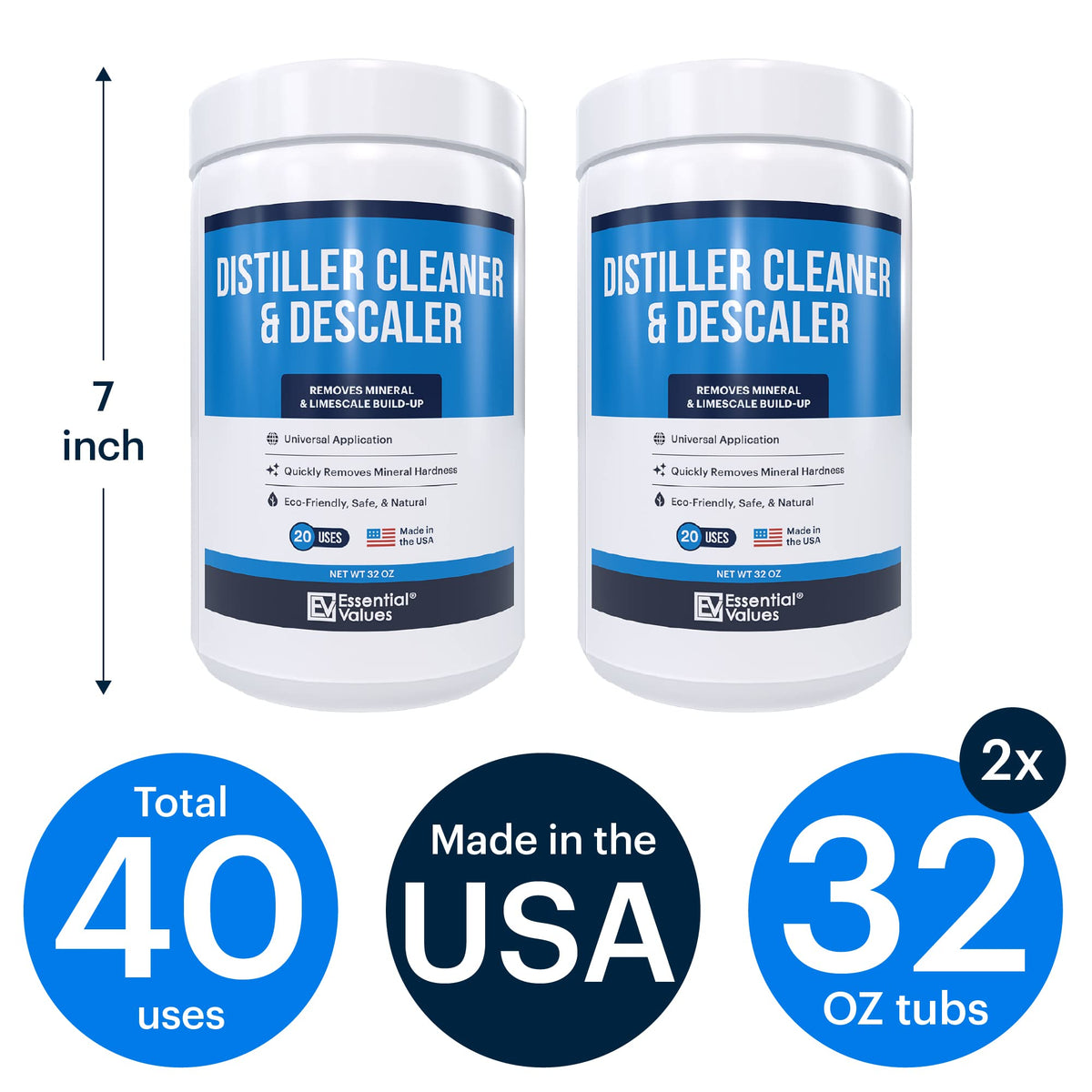 Kettle descaling action using Essential Values universal descaler