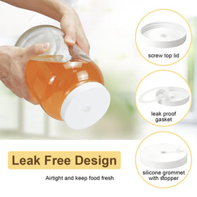 Essmilkee airlock and stopper used to manage gases during fermentation