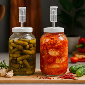 Essmilkee wide-mouth glass jar designed for easy filling and thorough cleaning