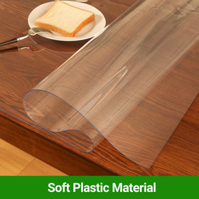 ETechMART translucent desk mat keeps office surfaces clean.