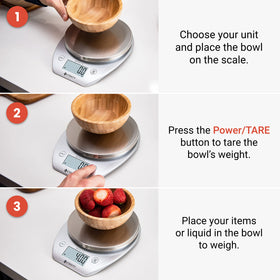 Etekcity back-lit display for clear readings in any lighting