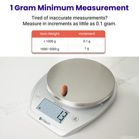 Etekcity removable bowl design for easy mixing and storage