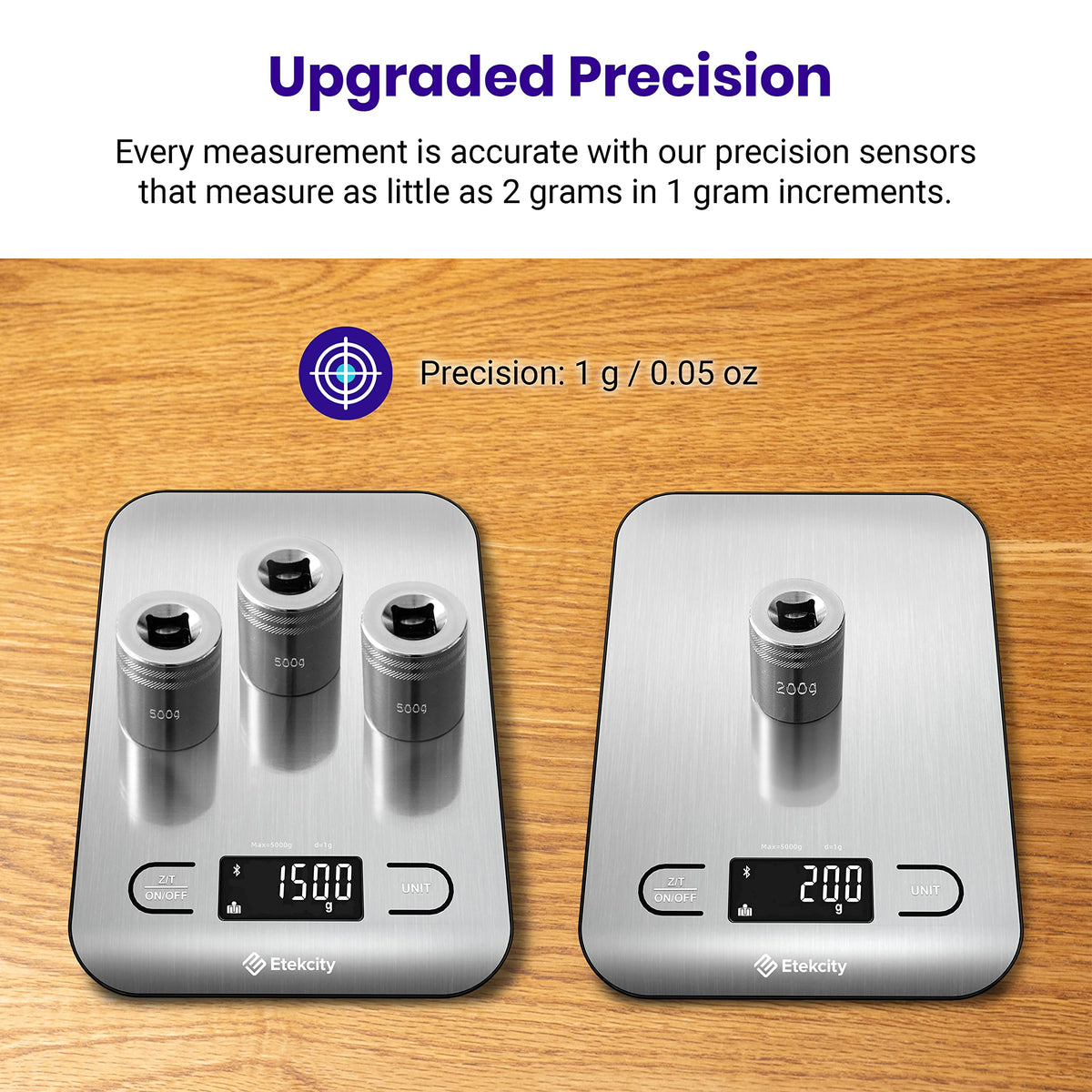 Includes three AAA batteries for immediate, ready-to-use setup.